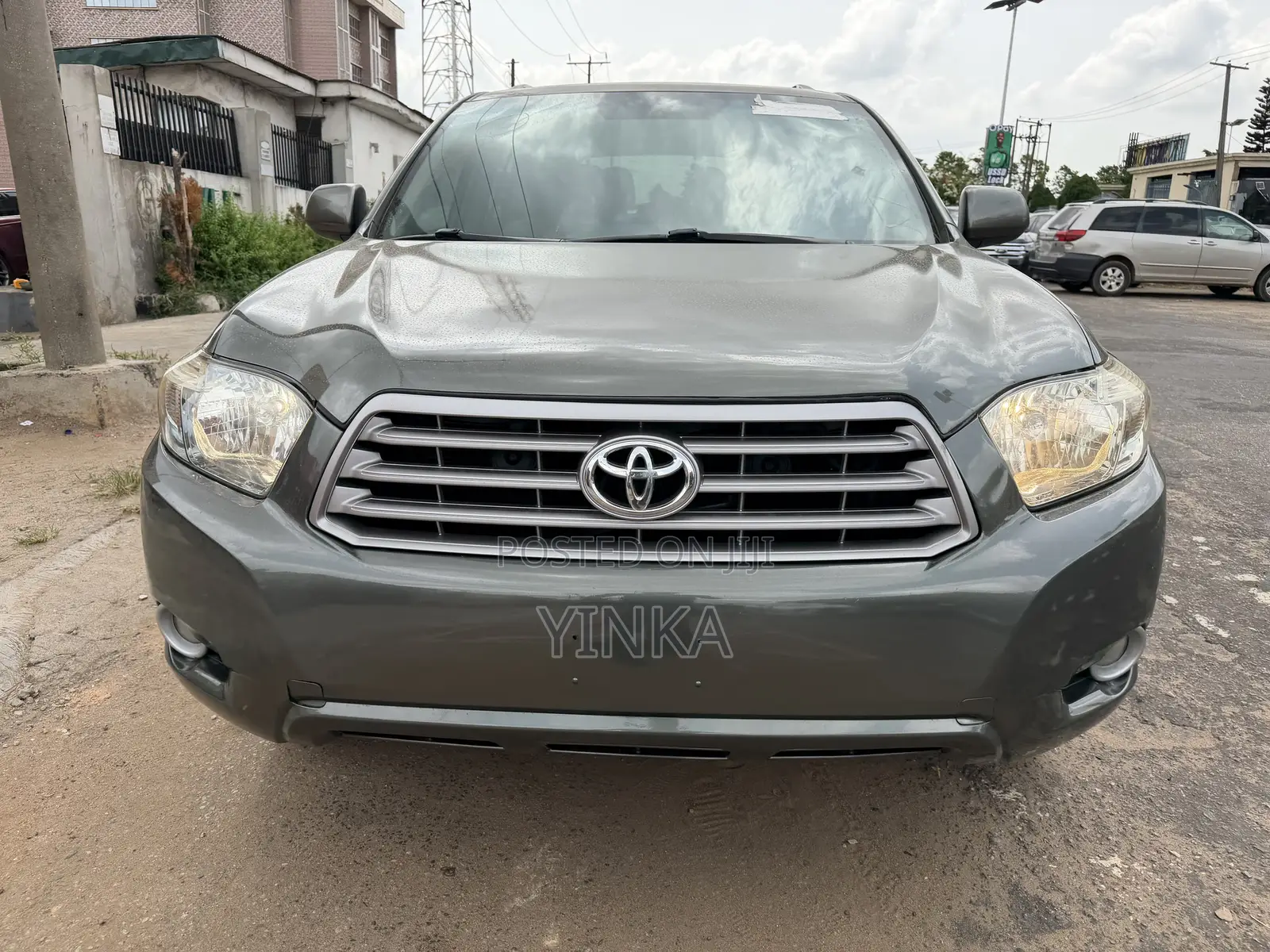 Toyota Highlander Sport 2008 Gray