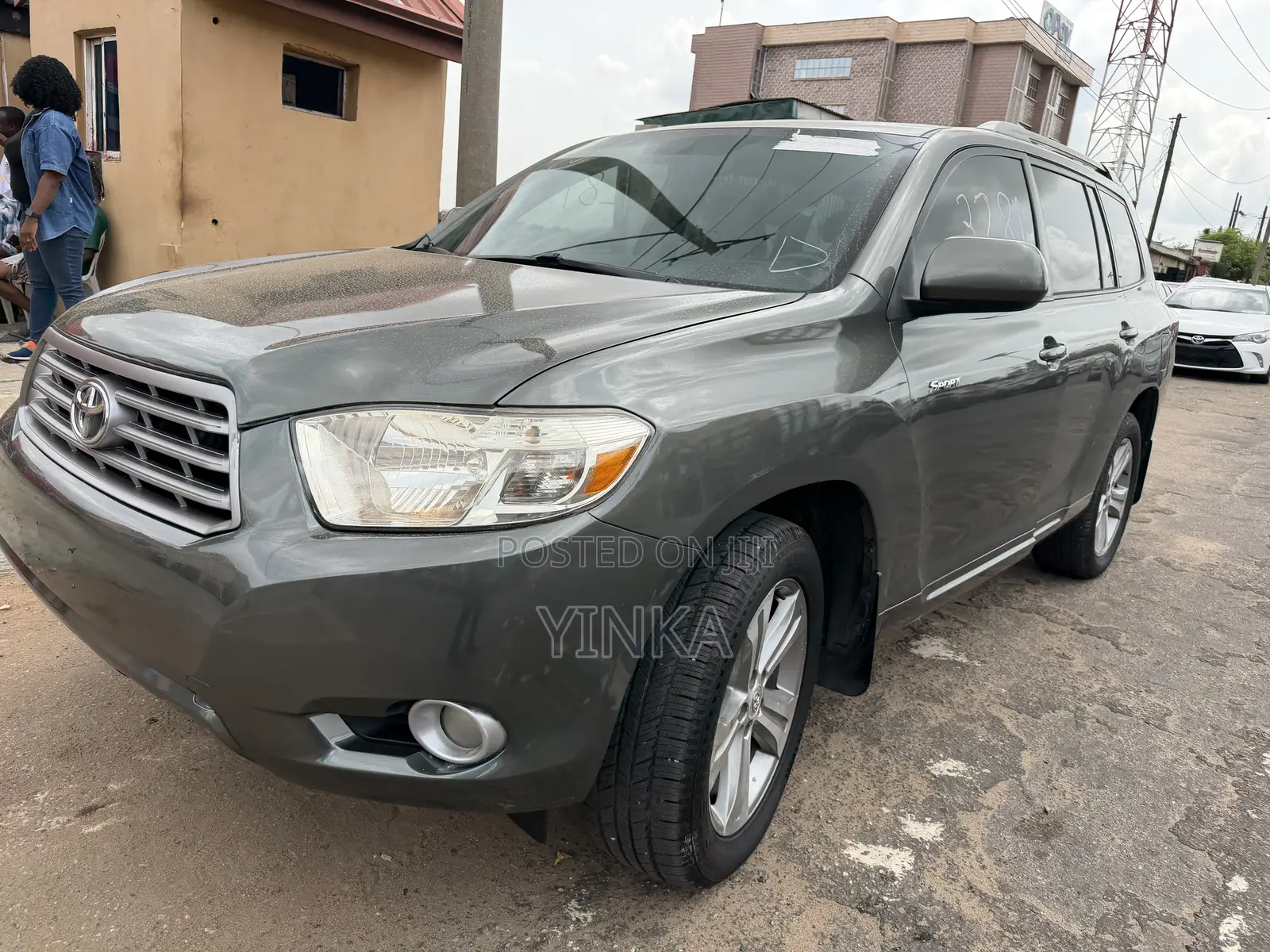 Toyota Highlander Sport 2008 Gray