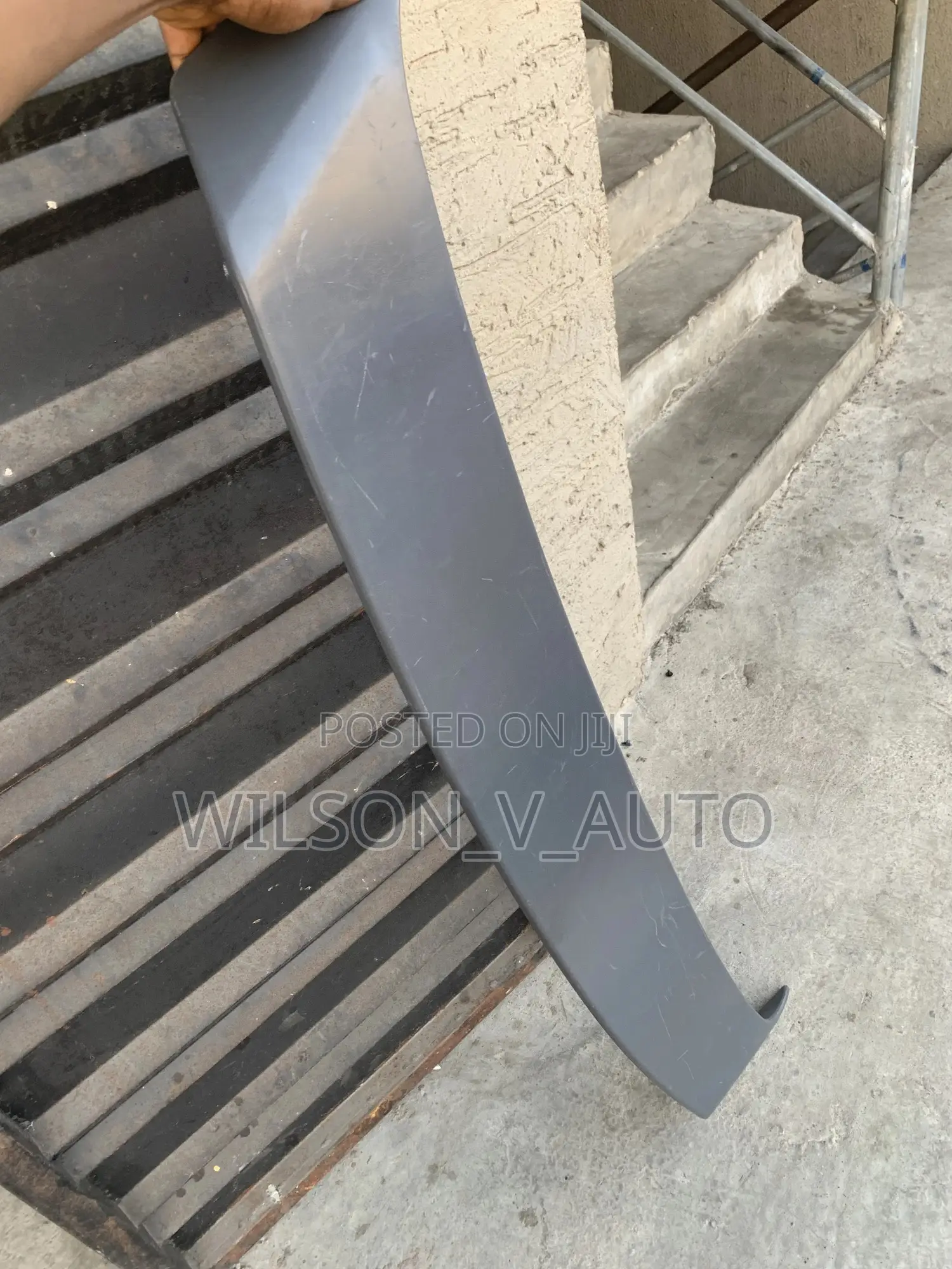 Universal Rear Boot Spoiler With Led Brake Light