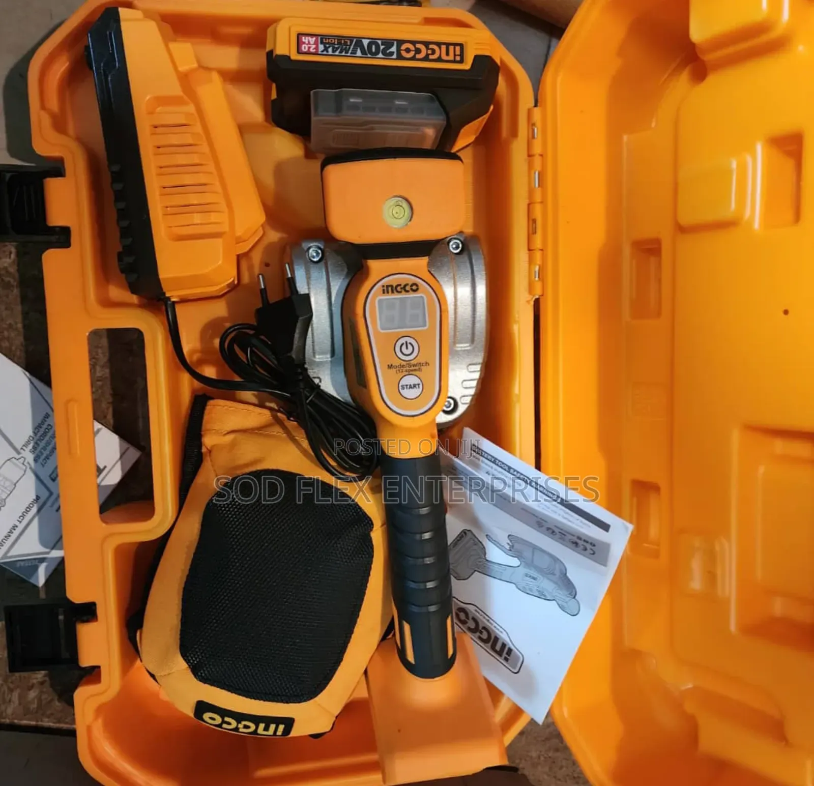 20v Ingco Industrial Tile Vibration Machine