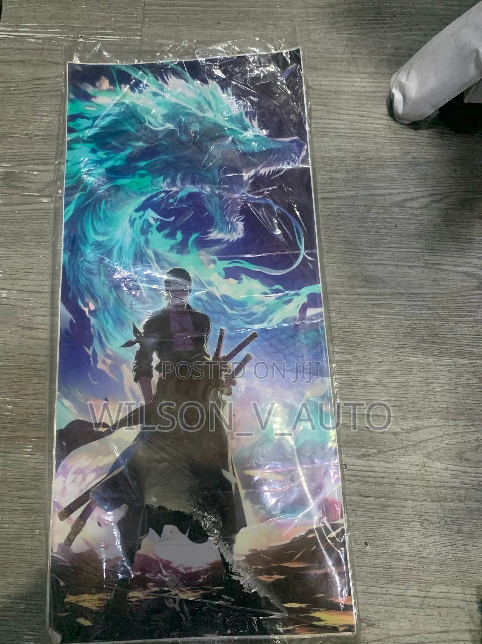 Roronoa Zoro (One Piece) Anime Car Sticker