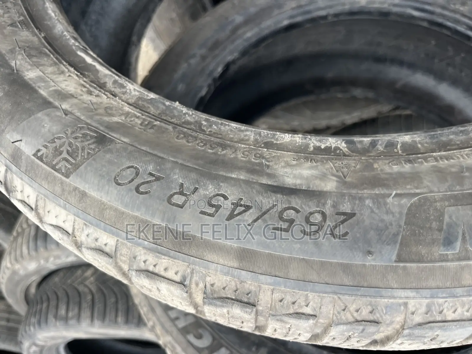 265/45/20 Michelin First Grade