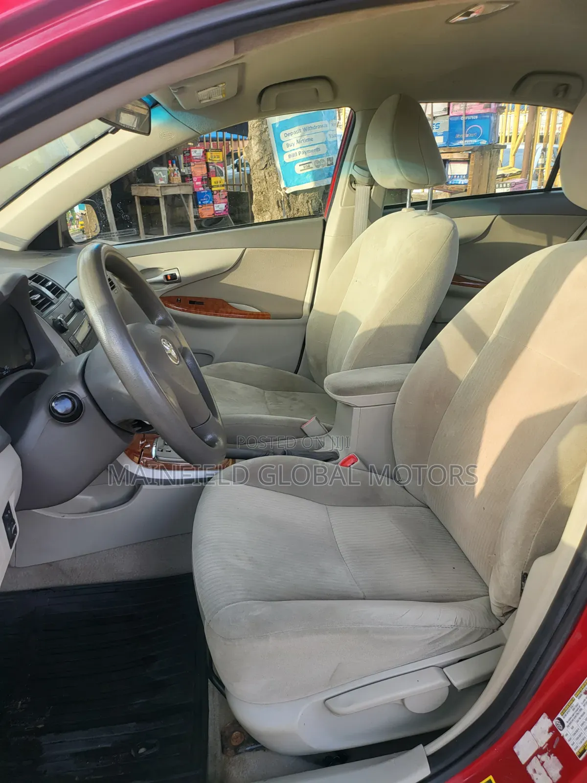 Toyota Corolla LE 4dr Sedan (1.8L 4 cyl 4A) 2009 Red