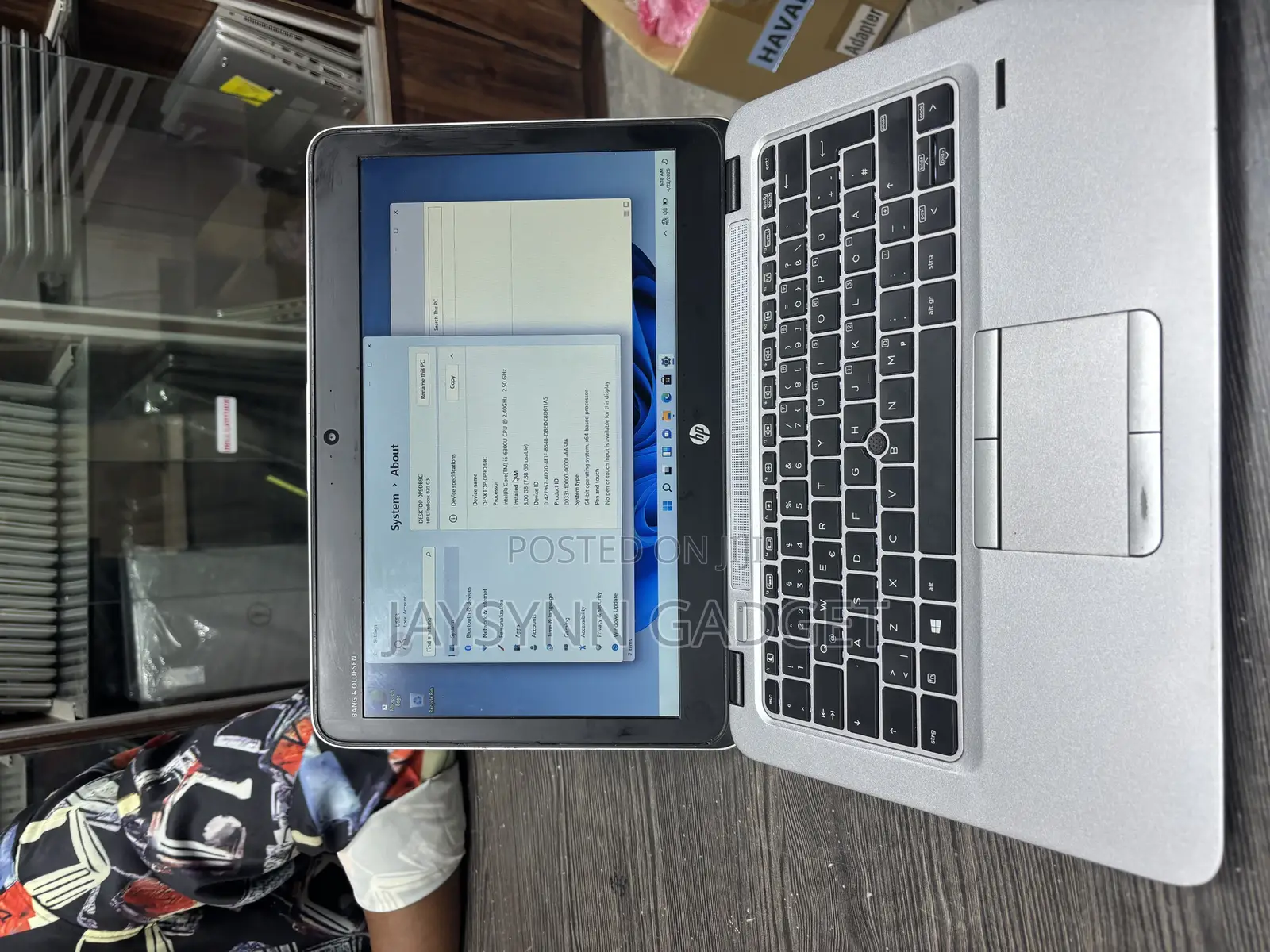 Laptop HP EliteBook 820 G3 8GB Intel Core i5 SSD 256GB