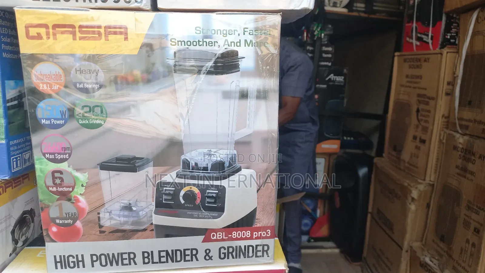 Qasa High Power Blender and Grinder (Qbl-8008 Pro3)
