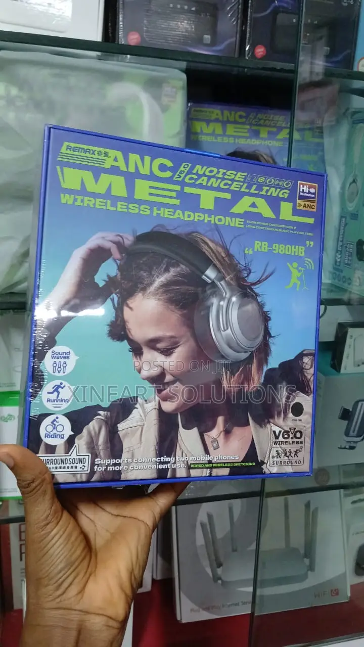 Remax Rb-980hb Wireless Headphone