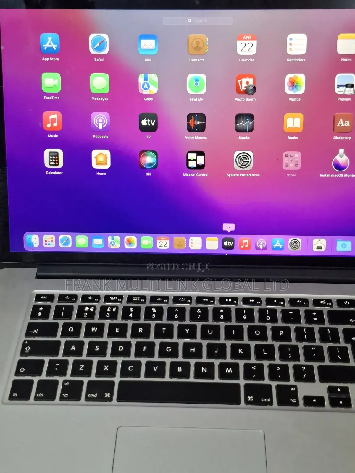 Laptop Apple MacBook Pro 2015 16GB Intel Core i7 SSD 256GB