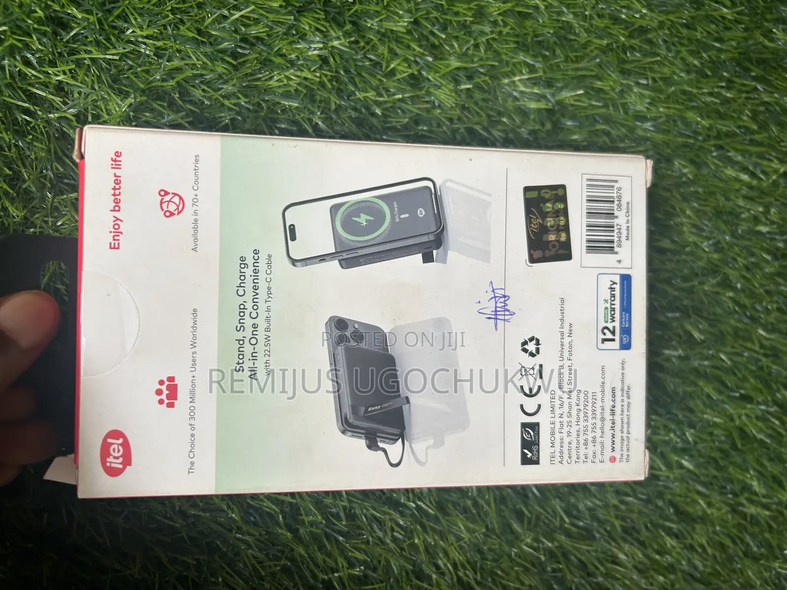 Itel Wireless Power Bank