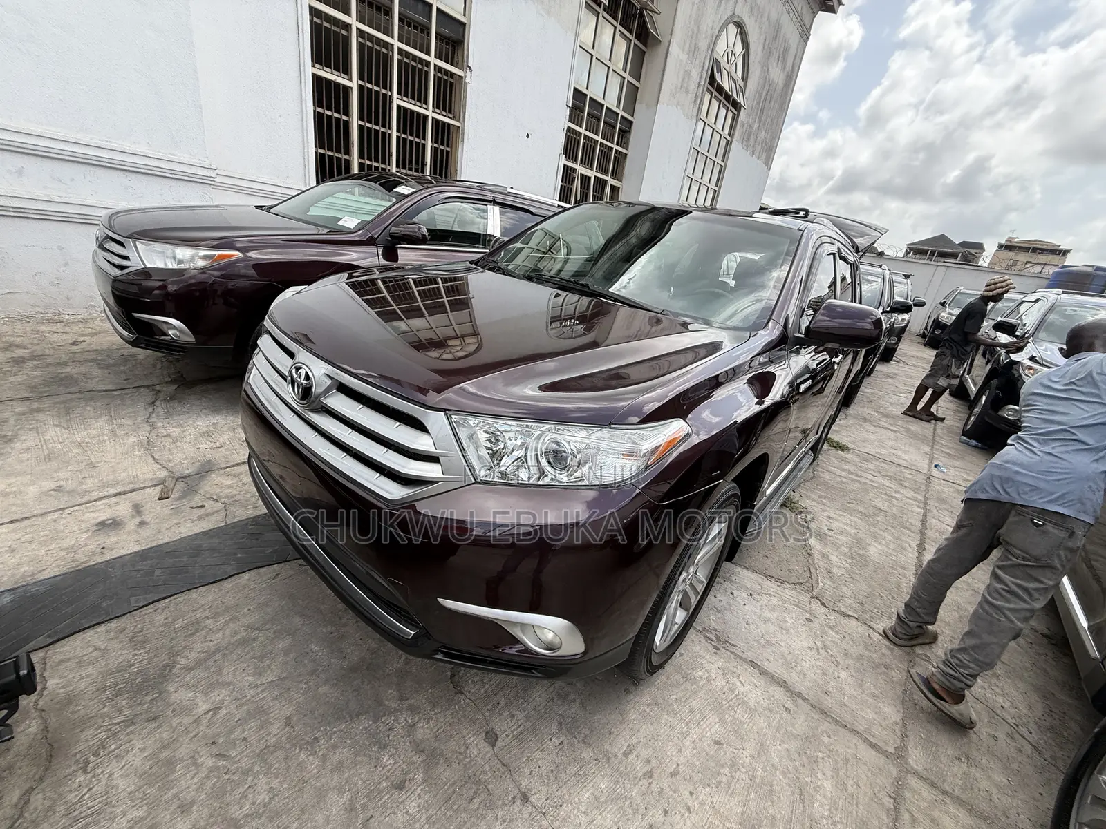 Toyota Highlander Limited 3.5L 2WD 2013 Burgundy