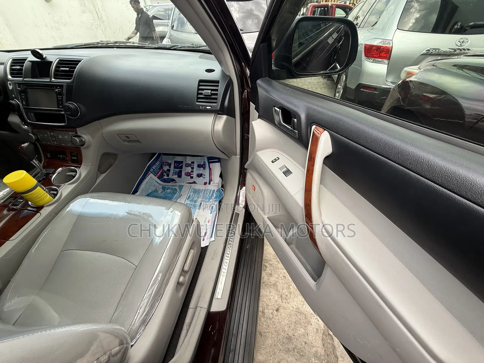 Toyota Highlander Limited 3.5L 2WD 2013 Burgundy