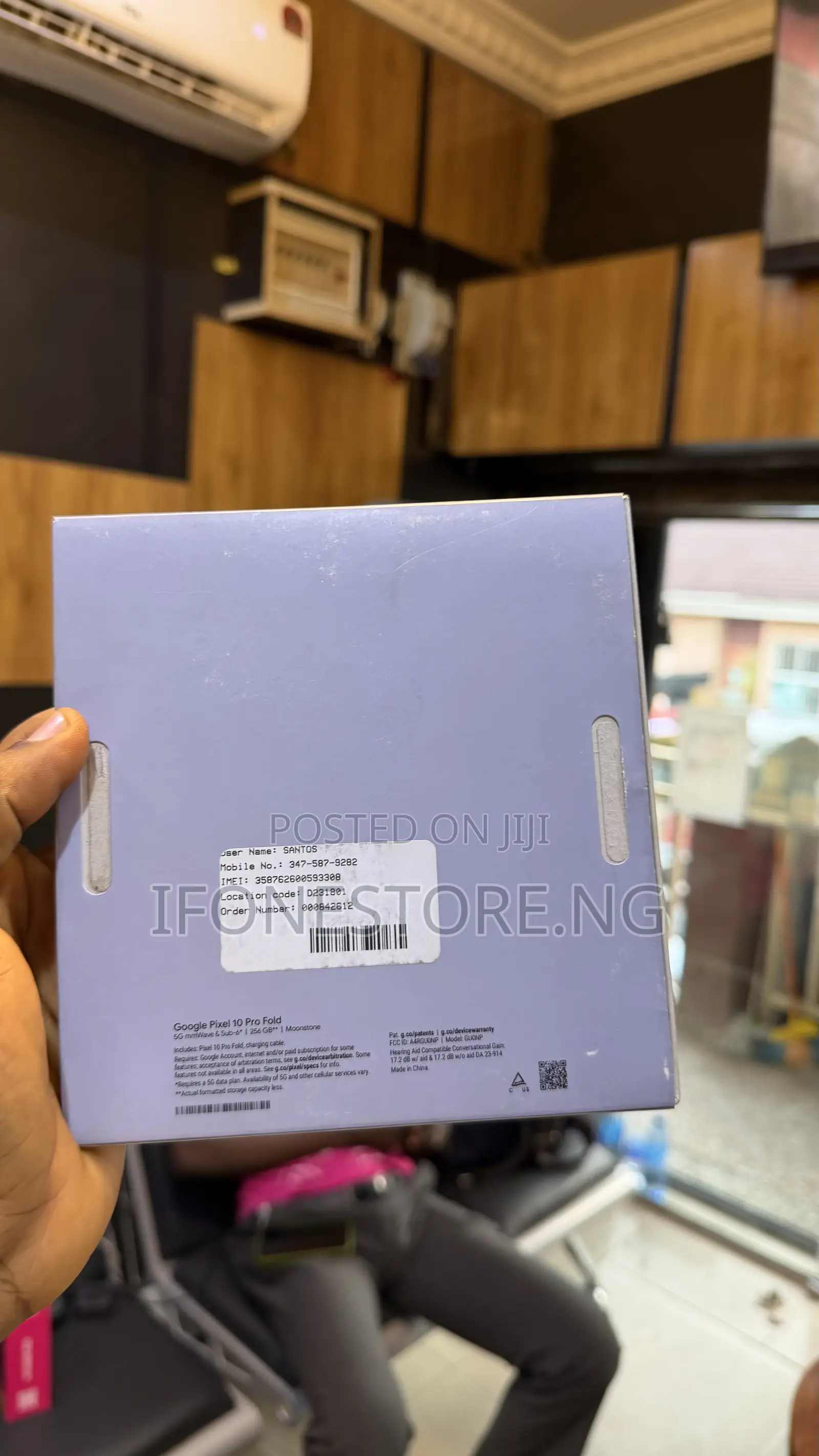 New Google Pixel 10 Pro Fold 256 GB Blue