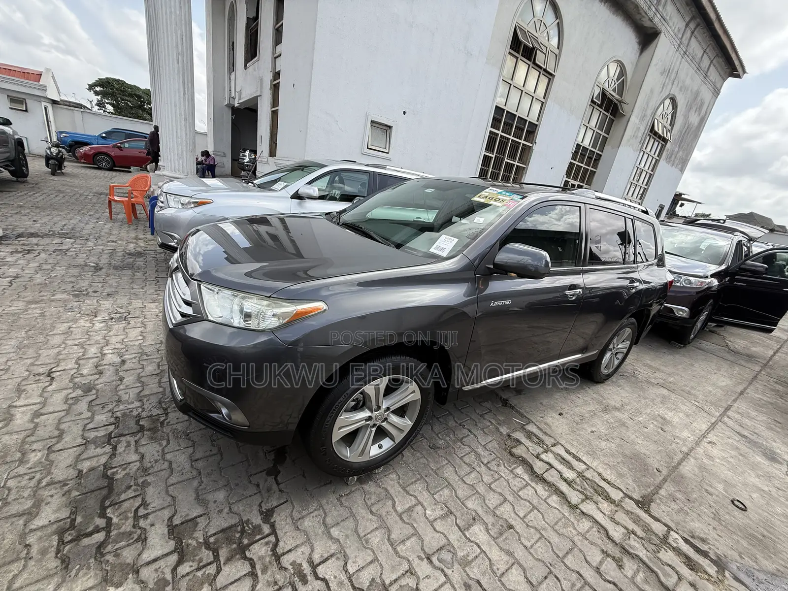 Toyota Highlander Limited 2012 Gray
