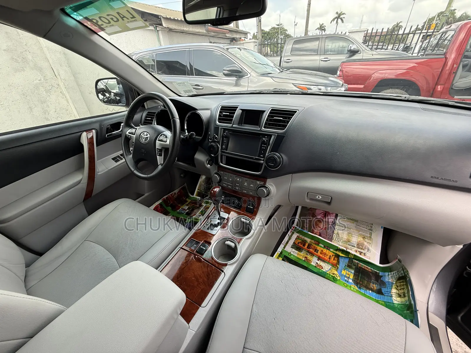 Toyota Highlander Limited 2012 Gray