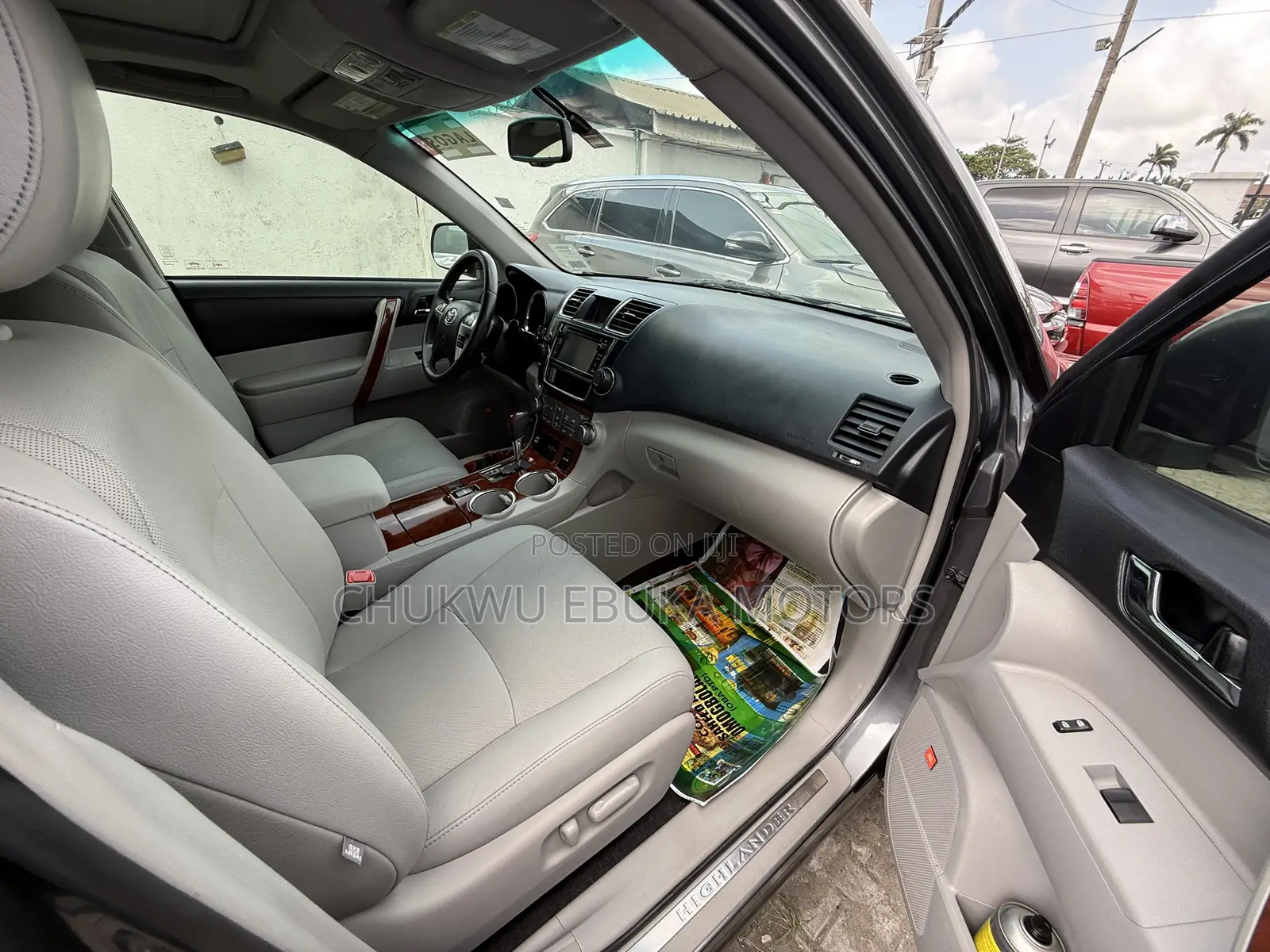 Toyota Highlander Limited 2012 Gray