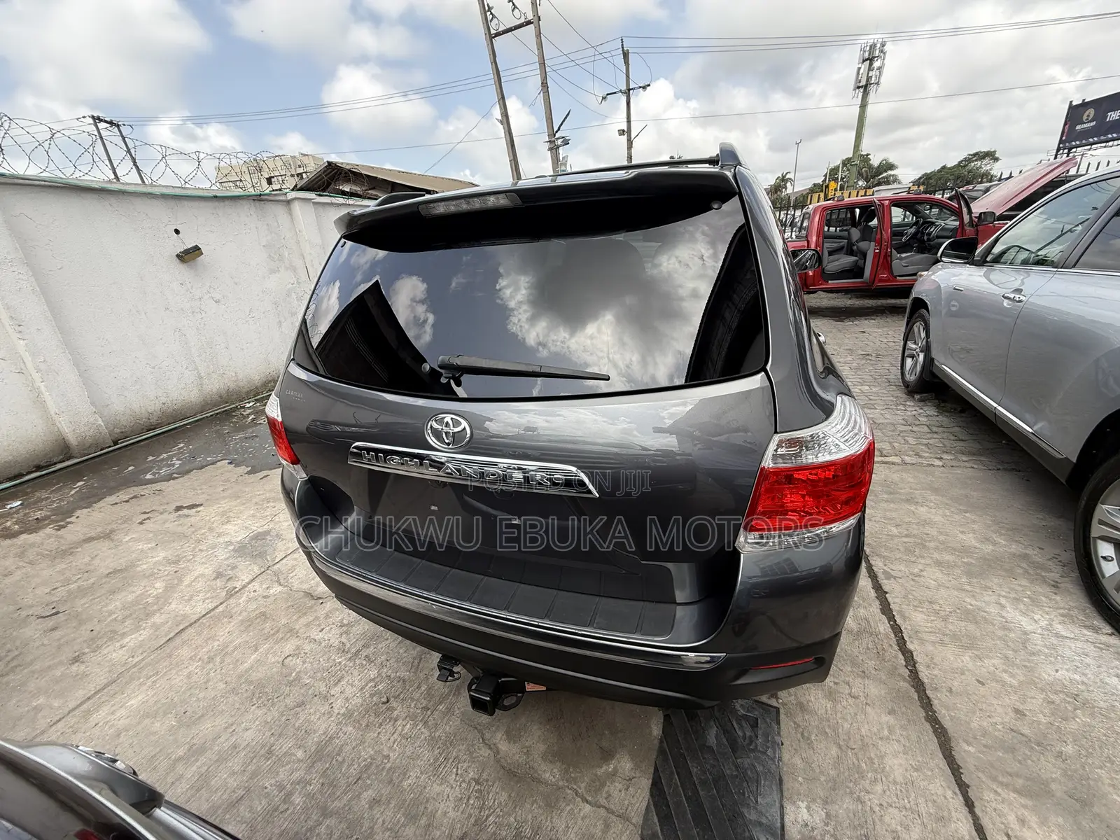 Toyota Highlander Limited 2012 Gray
