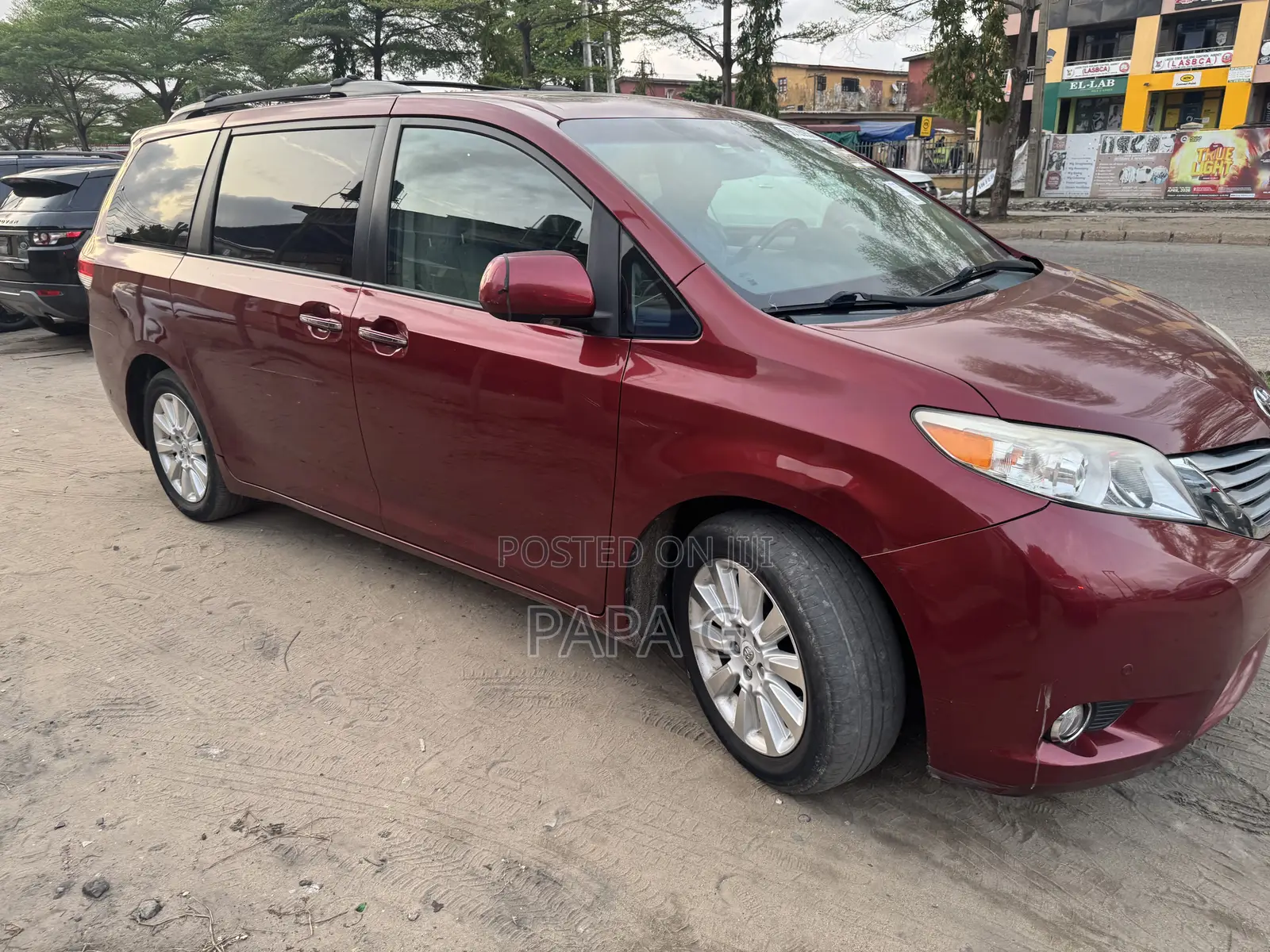 Toyota Sienna Limited 7 Passenger 2012 Red