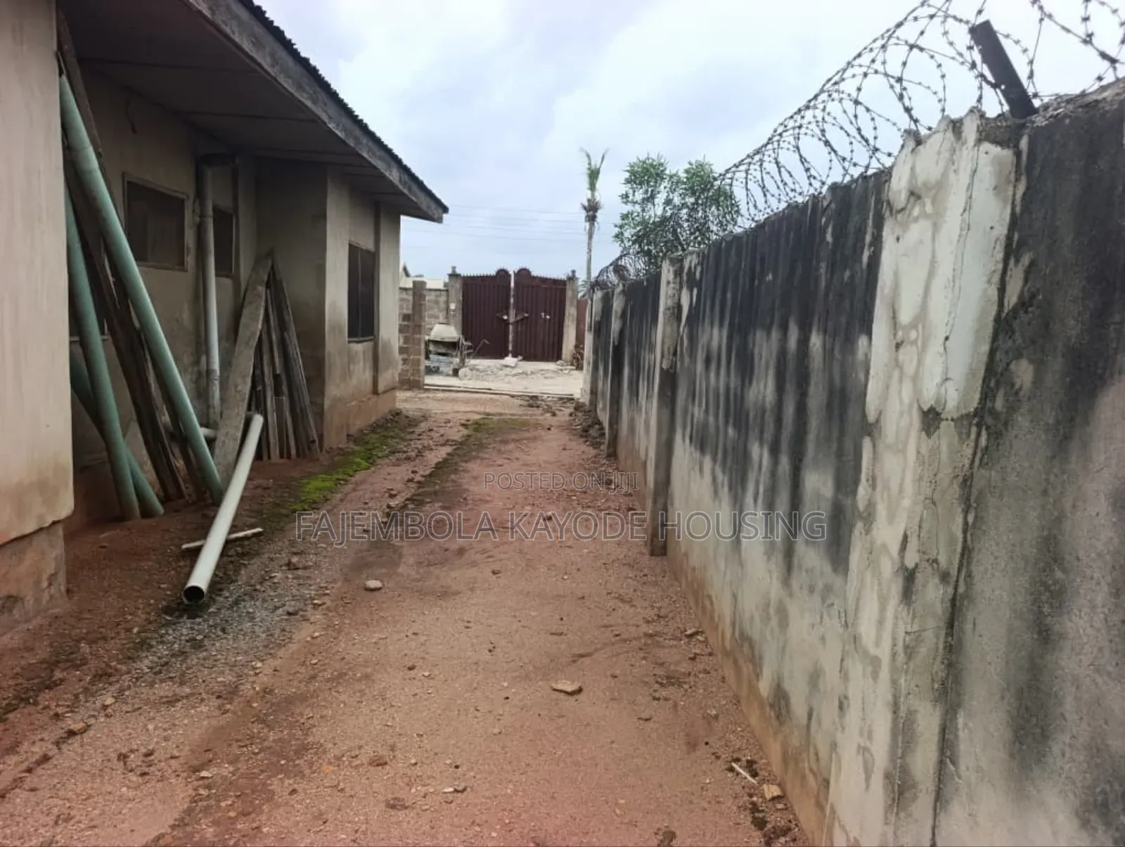 A Well Fenced Cut Out Parcel of Land at Akala Express