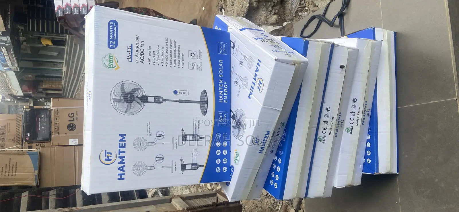 Hamtem Solar Fan