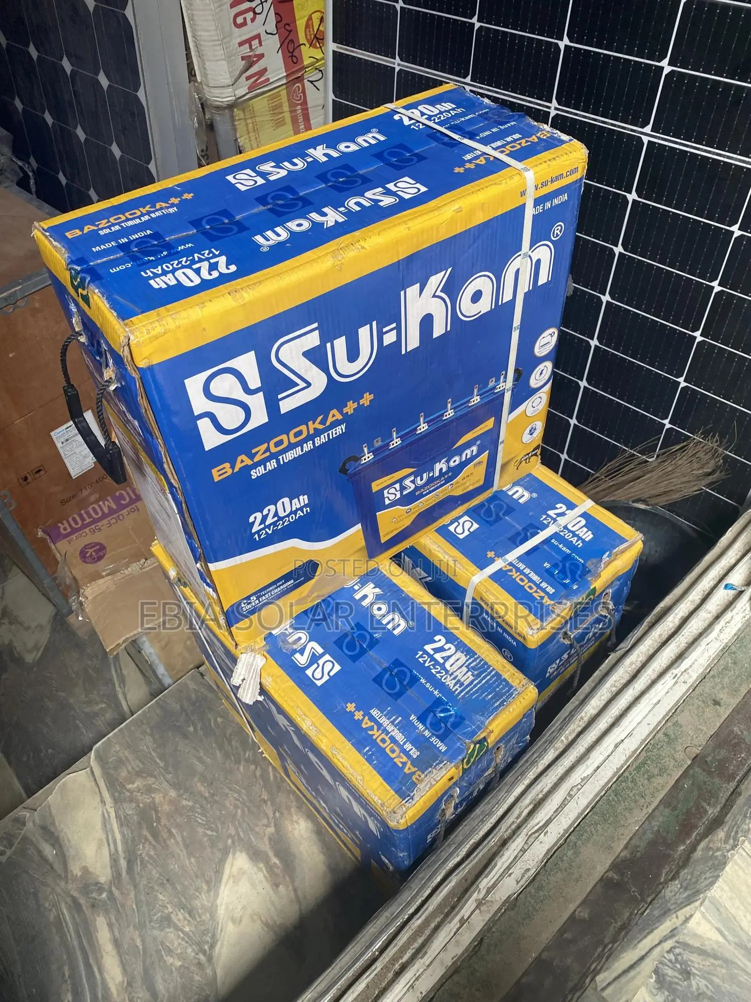 220ah Sukam Tubular Battery