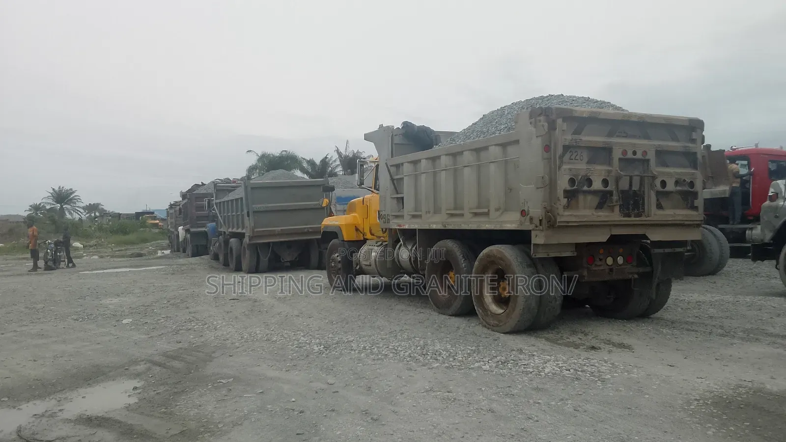 Chipping and Granite Delivery on Payment