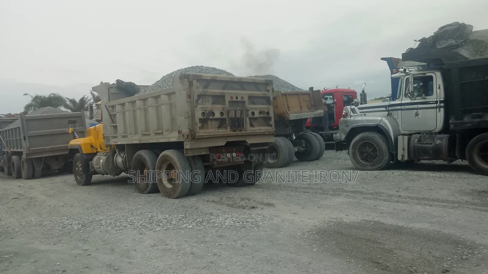 Chipping and Granite Delivery on Payment