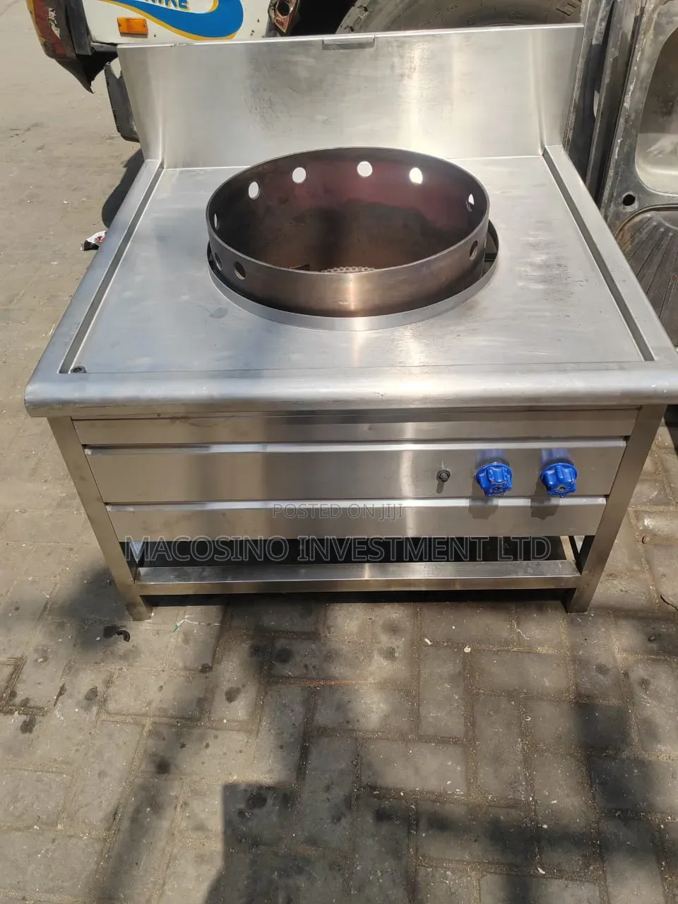 Foreign Used Commercial Stainless Steel Chinese Wok Gas Burner
