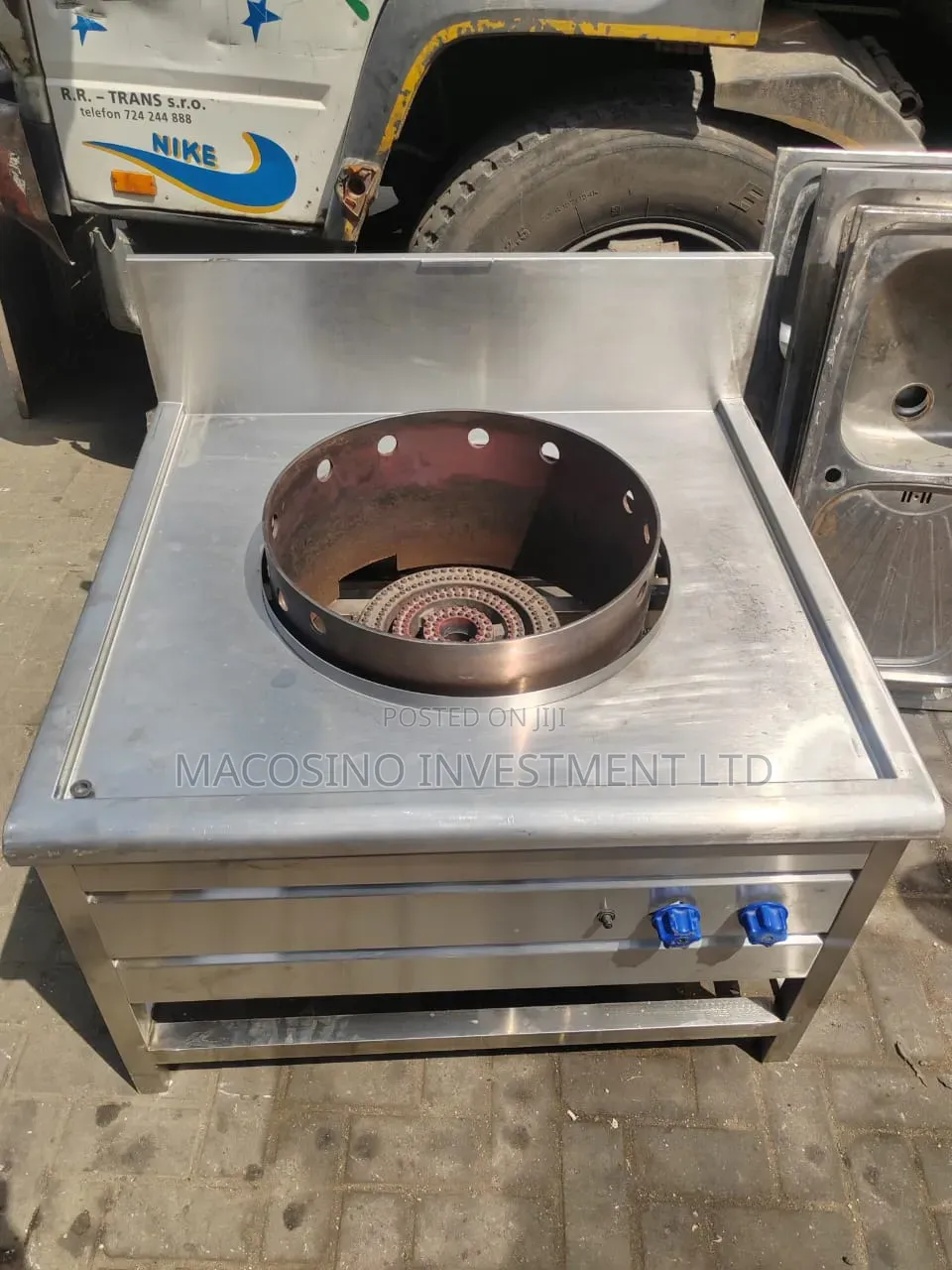 Foreign Used Commercial Stainless Steel Chinese Wok Gas Burner