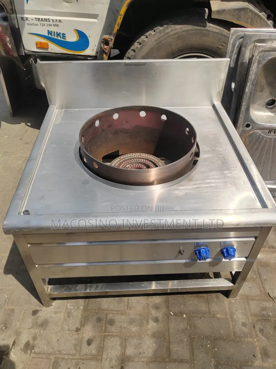 Foreign Used Commercial Stainless Steel Chinese Wok Gas Burner