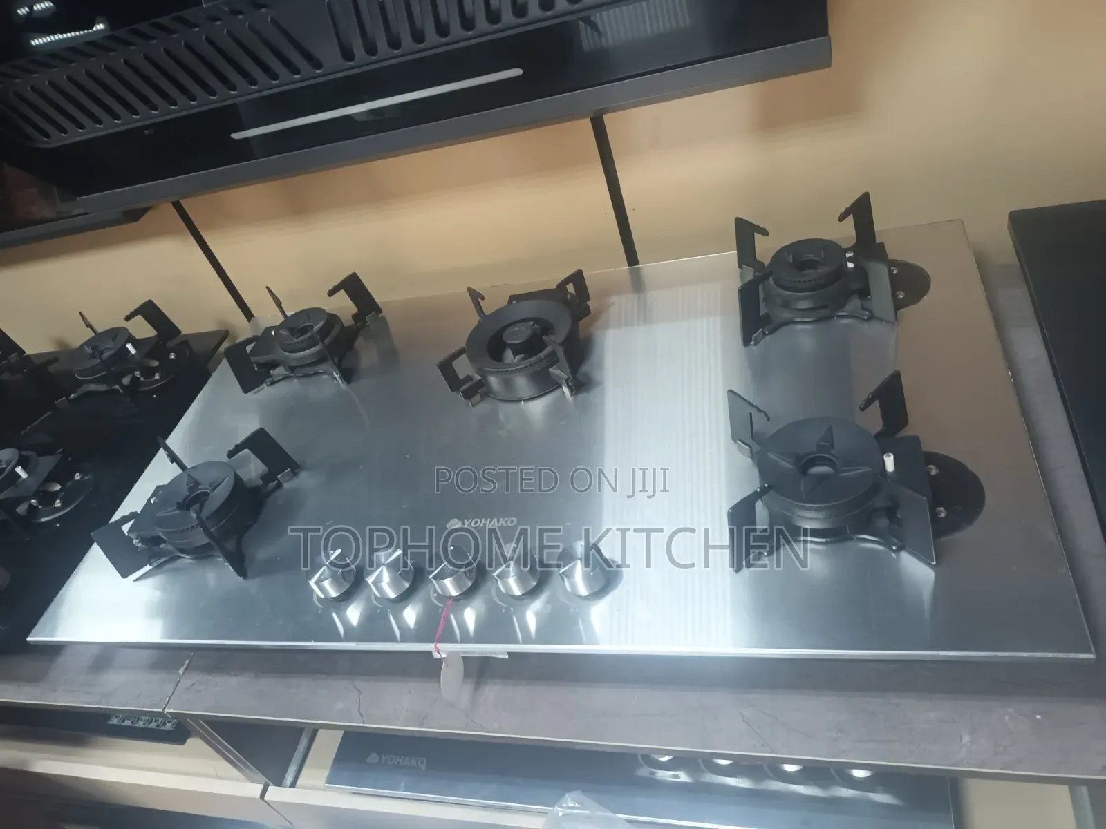 Original Yohako Auto Ignition Built-in Flip Up Gas Cooker 90cm