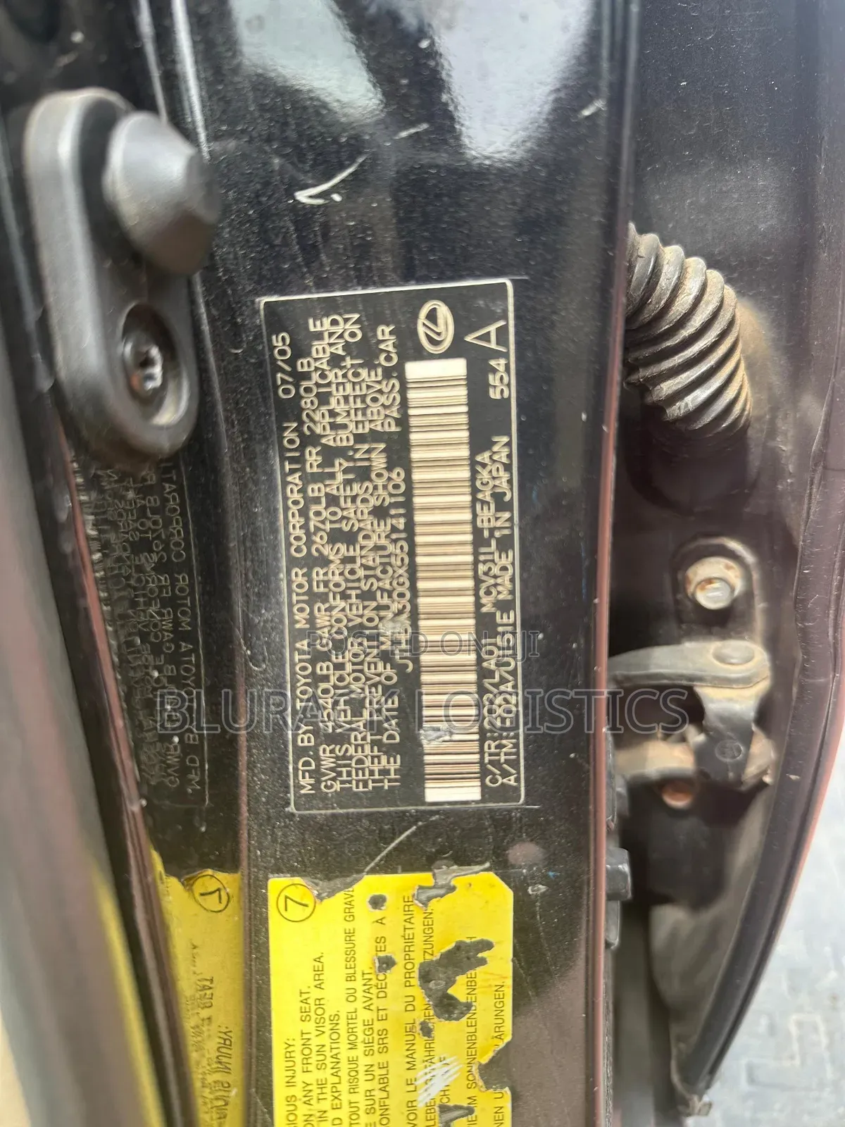 Lexus ES 330 2006 Black