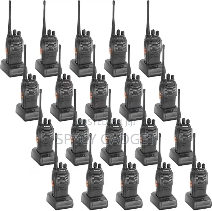 Bf-888s Walkie Talkie 400-700mhz Two Way Radio - 20 Pieces