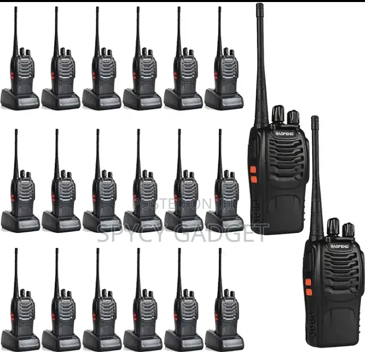 Bf-888s Walkie Talkie 400-700mhz Two Way Radio - 20 Pieces