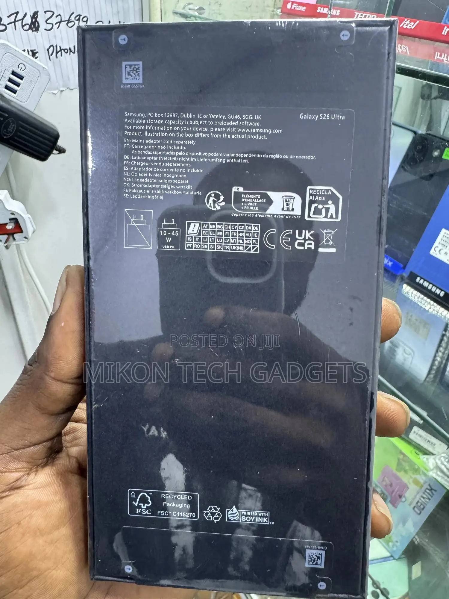 New Samsung Galaxy S26 Ultra 5G 1 TB Black