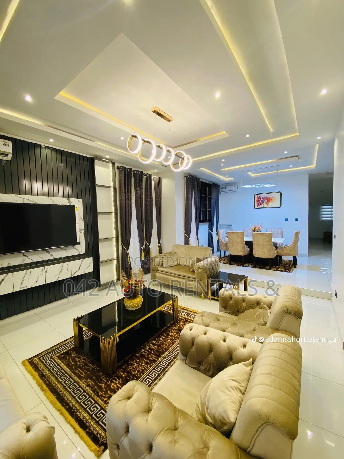 Exquisite 4 Bedroom Duplex With 2 Parlors ( Separate Compound)