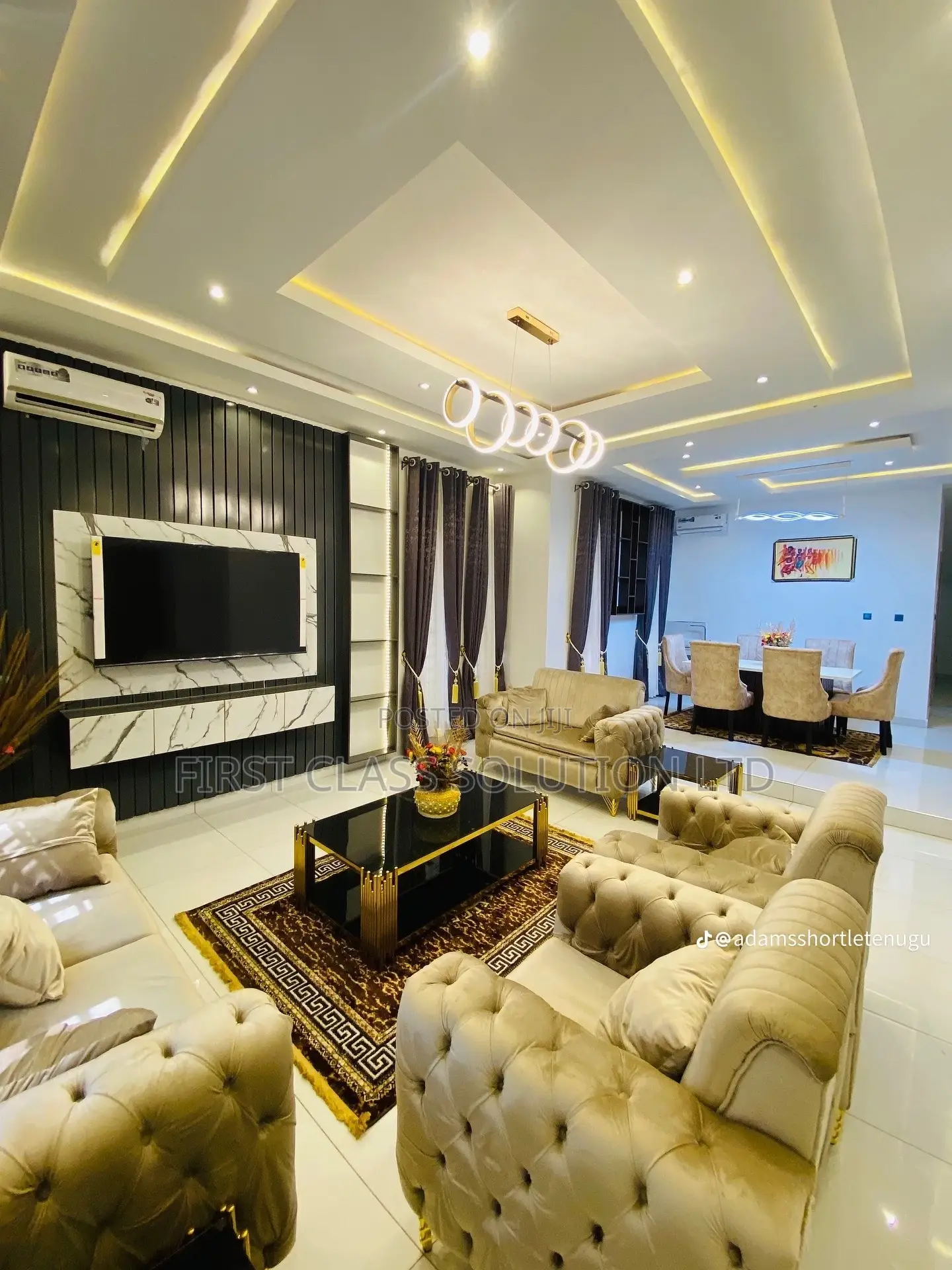 Exquisite 4 Bedroom Duplex With 2 Parlors ( Separate Compound)