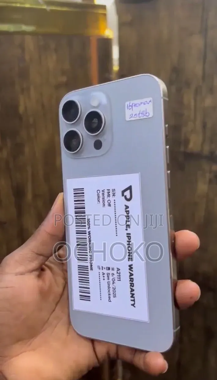 Apple iPhone 16 Pro Max 256 GB Gray