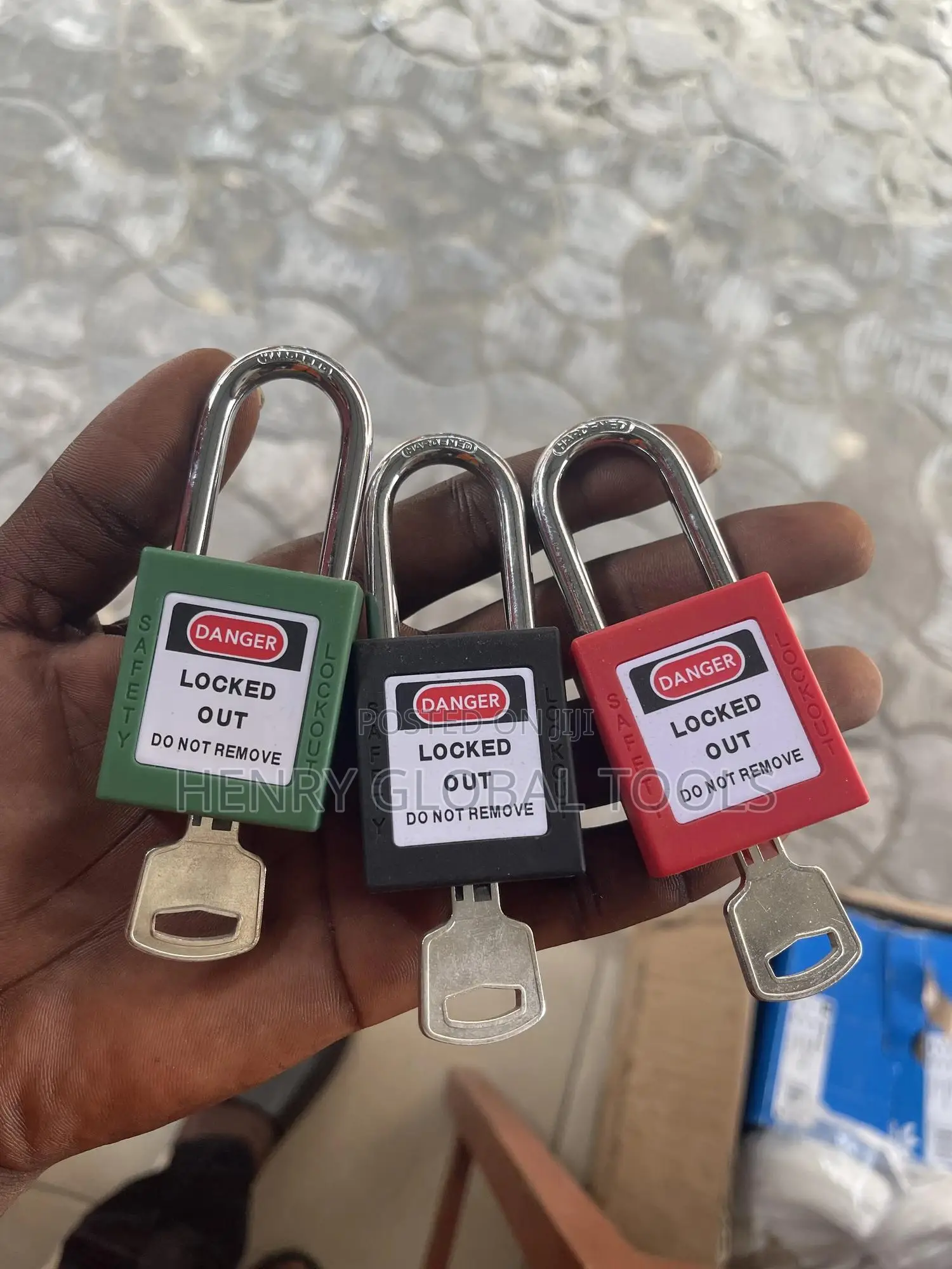 Safety Lotto Key Padlock Lockout Station
