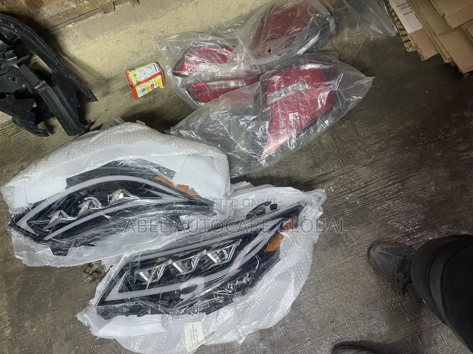 Front and Back Upgrading Headlights for Toyota Camry 2013 Model