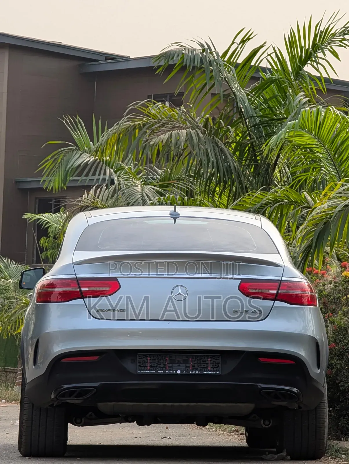 Mercedes-Benz GLE-Class AMG GLE 43 4MATIC 2018 Blue