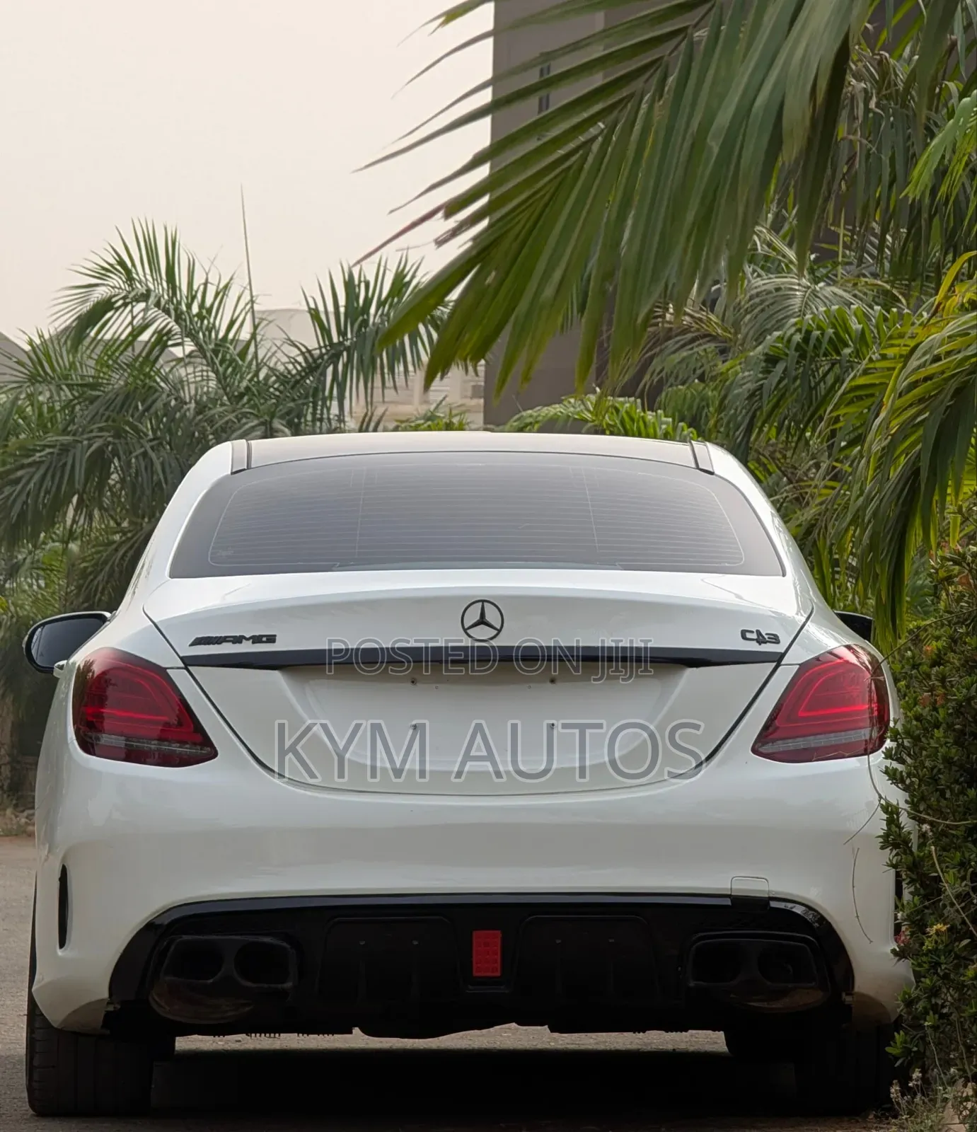 Mercedes-Benz C43 4Matic Sedan AWD (3.0L V6 9AM) 2017 White
