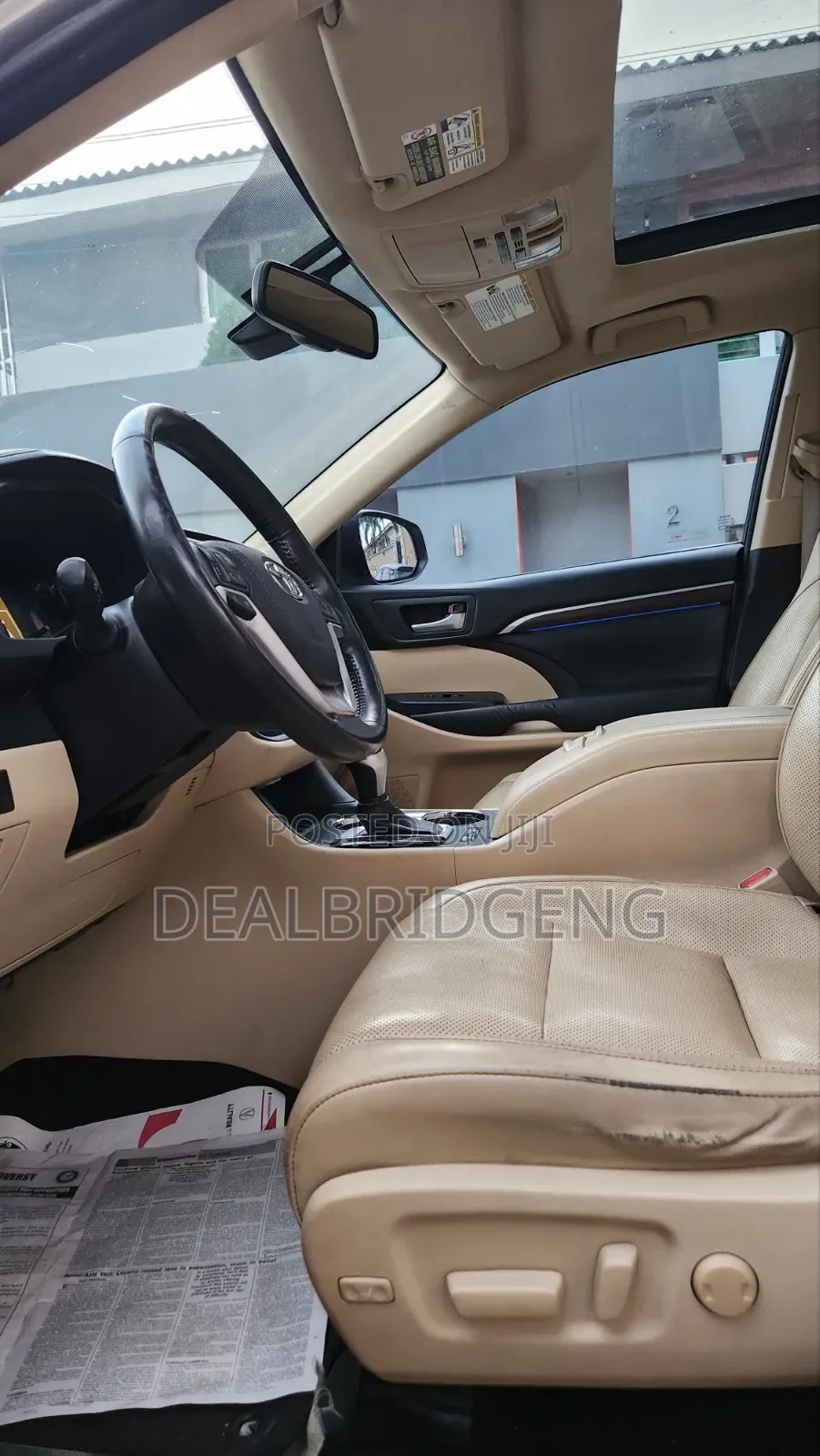 Toyota Highlander Limited 4dr SUV AWD (3.5L 6cyl 6A) 2015 Gold
