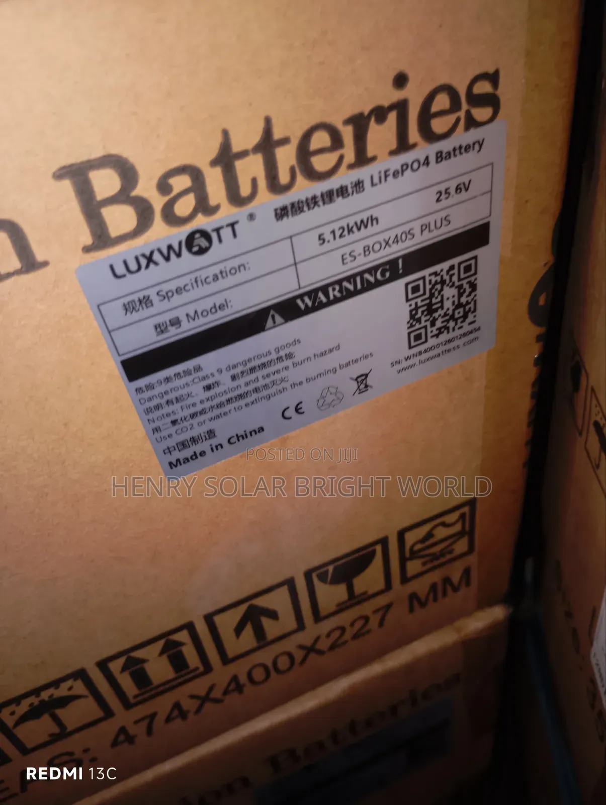 Luxwatt 5kwh 24v Lithium Battery