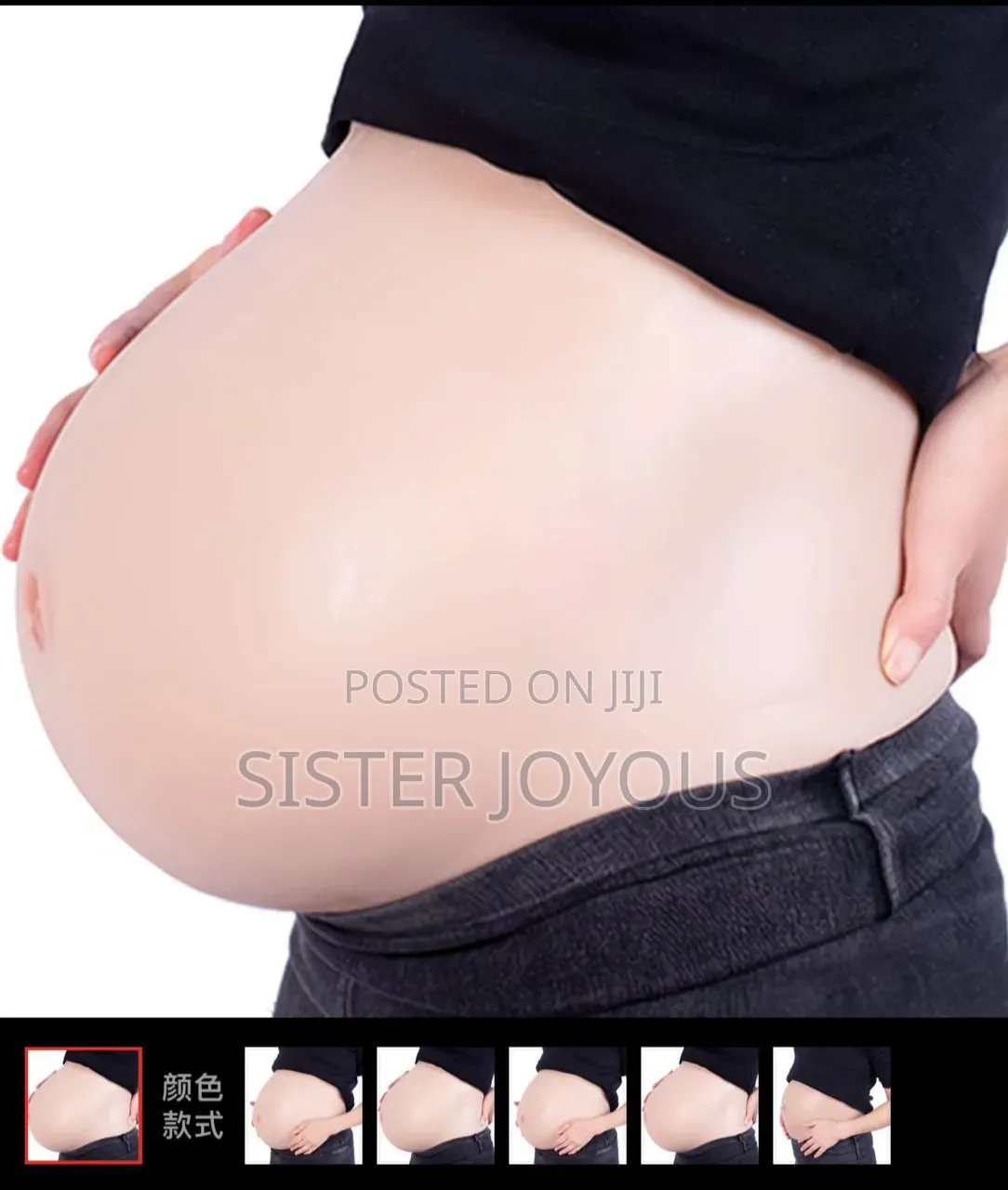 Feel It. Wear It. Believe It. Fake Pregnancy Belly