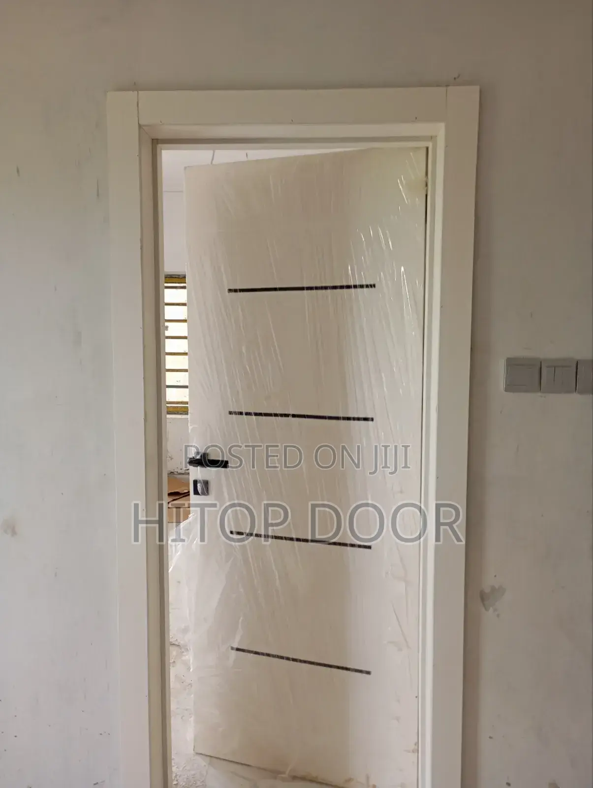 Classic HDF Door With Frame and Architrave