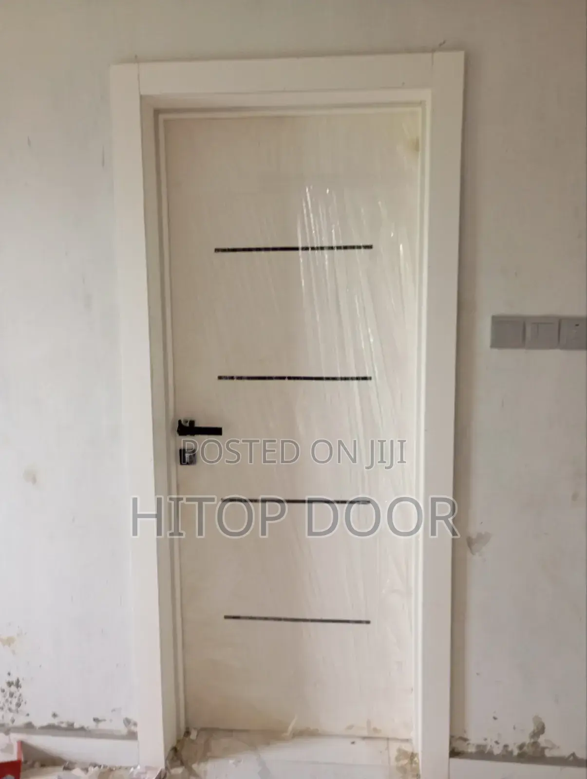 Classic HDF Door With Frame and Architrave