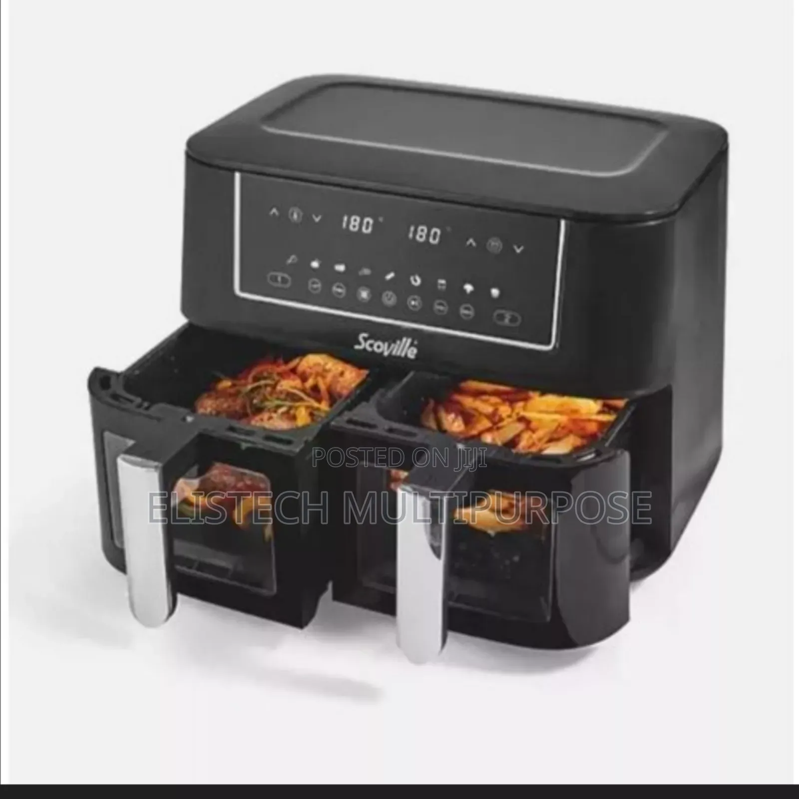 Scoville 8l Dual Basket Air Fryer