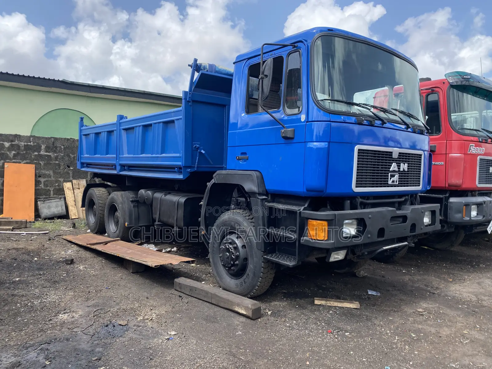 Man Diesel Tipper 10tyres (Auxiliary)