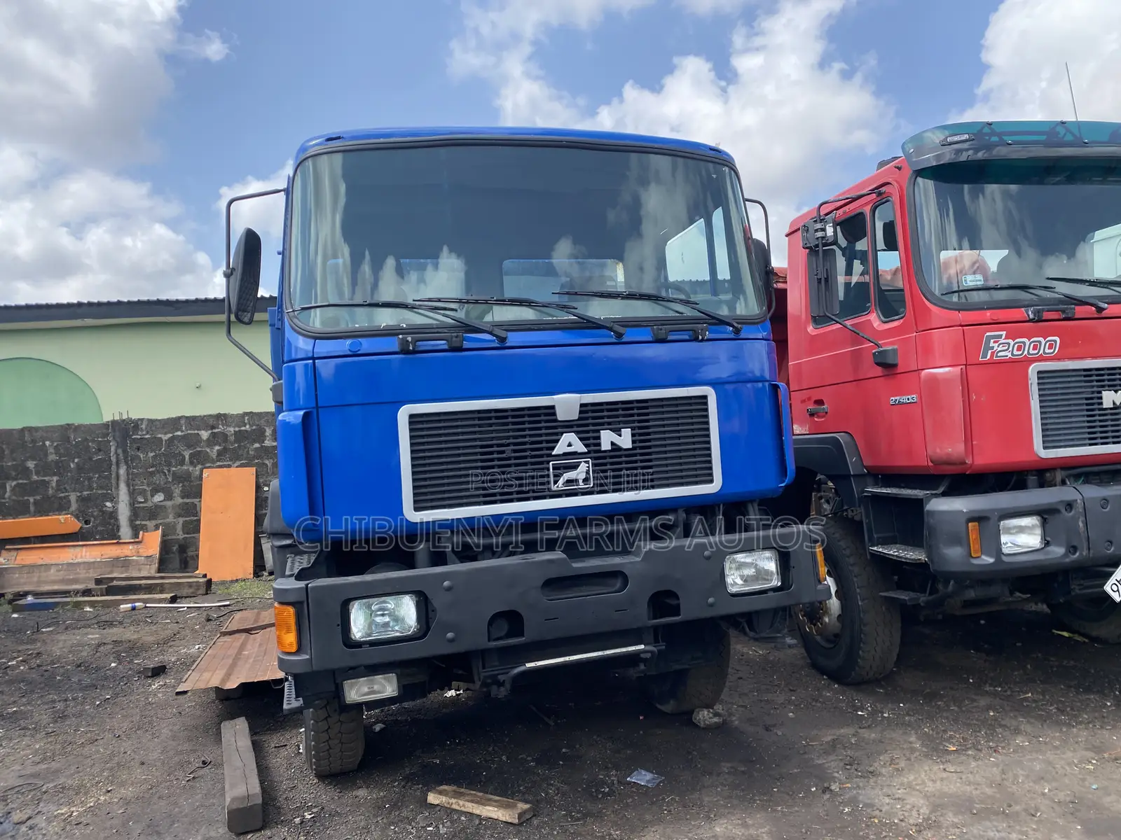 Man Diesel Tipper 10tyres (Auxiliary)