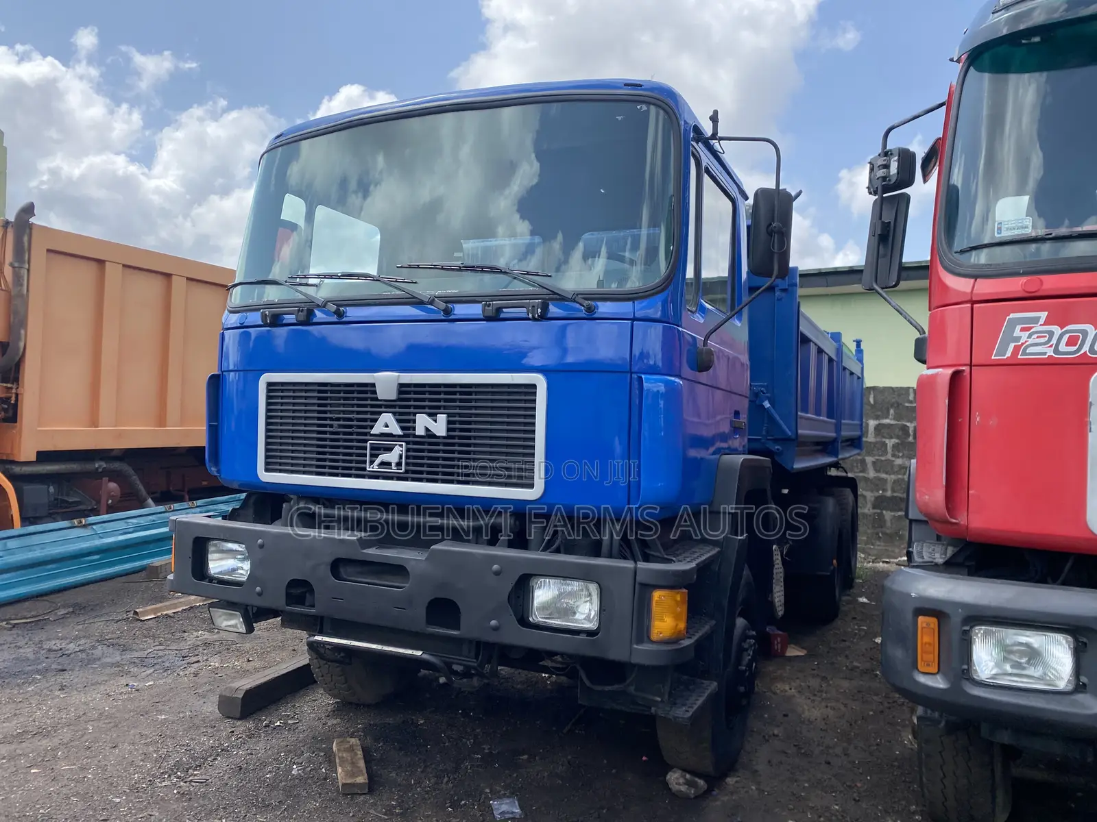 Man Diesel Tipper 10tyres (Auxiliary)