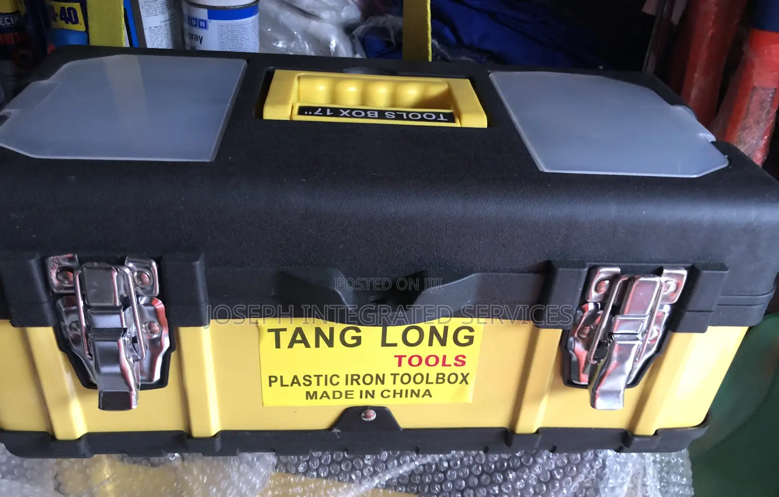 17-Inch "Plastic Iron Toolbox